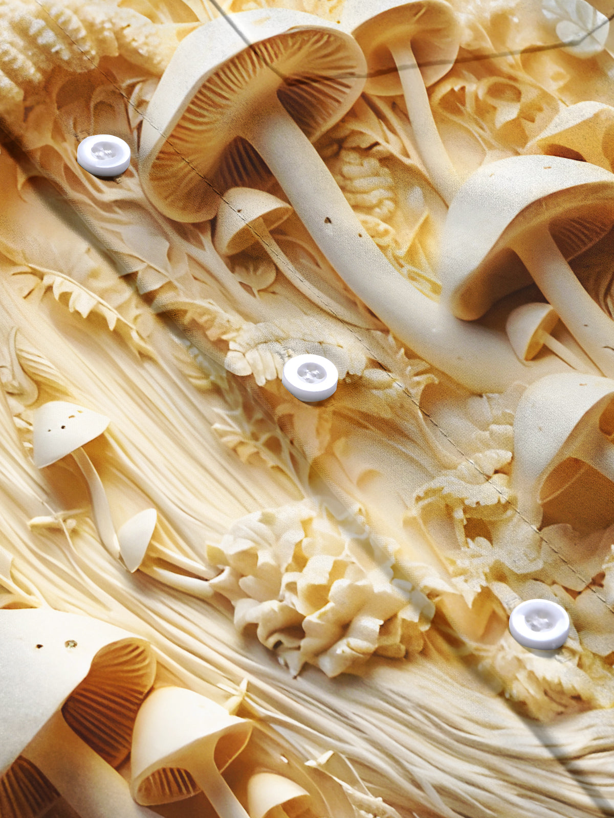 Mushroom Relief Men's Pocket Short Sleeve Shirts