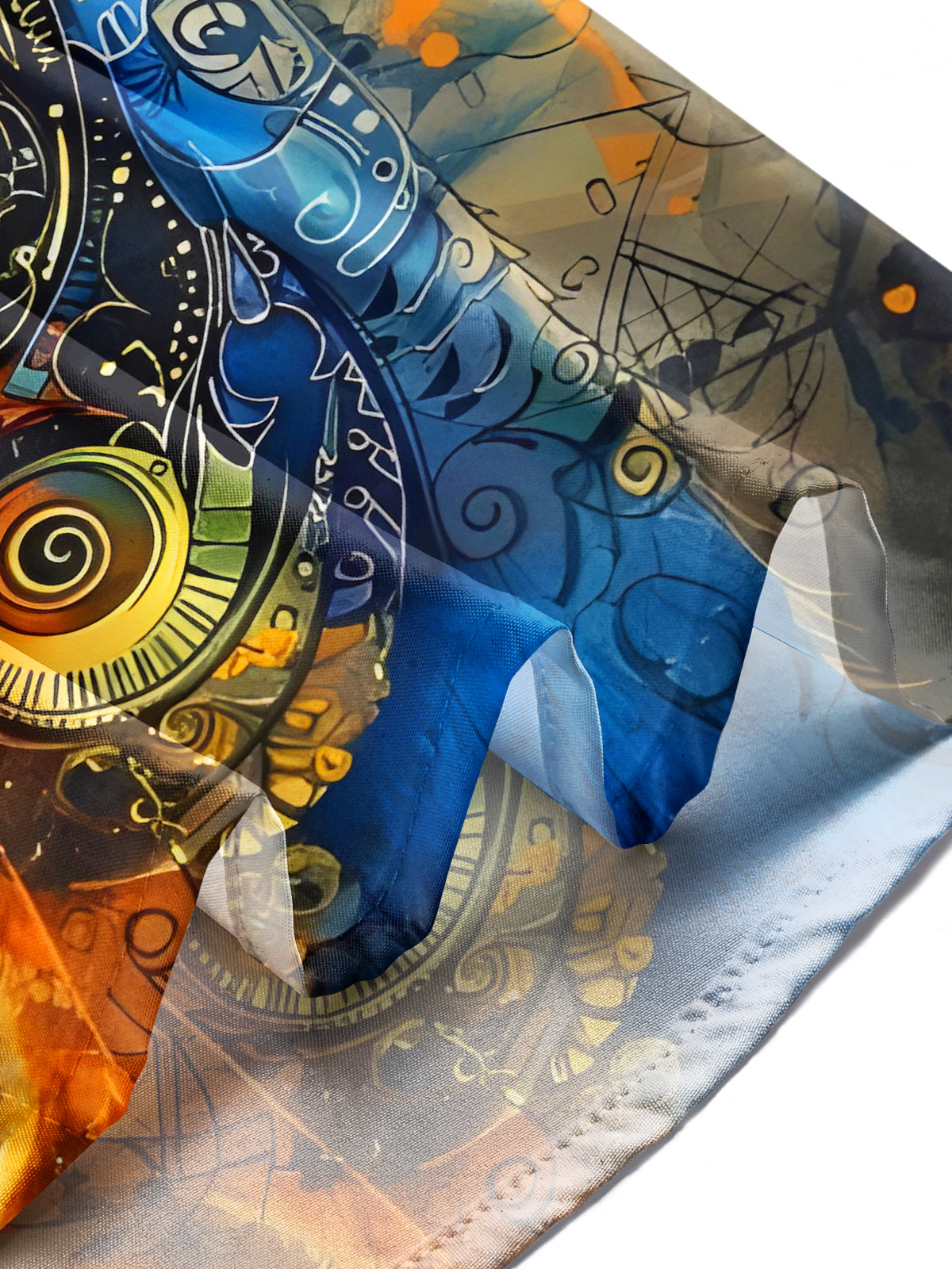 Cat Music Notes Piano Men's Pocket Short Sleeve Shirts