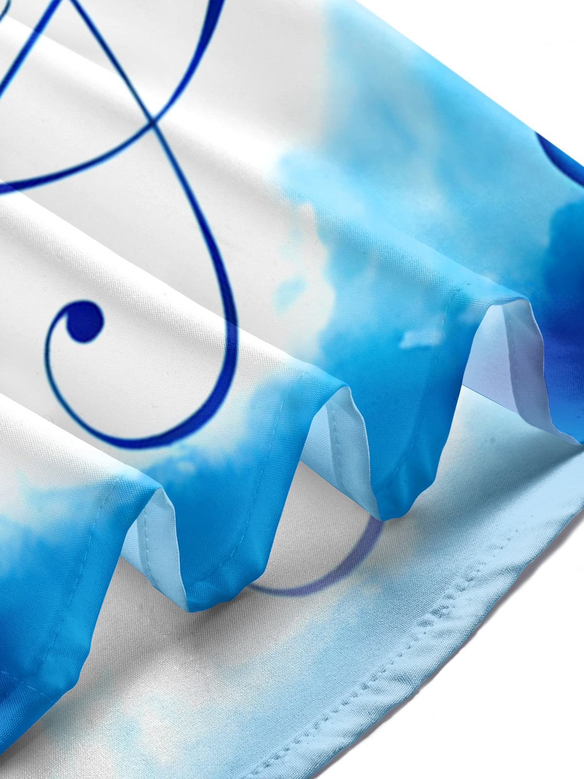 Musical Note Men's Pocket Short Sleeve Shirts