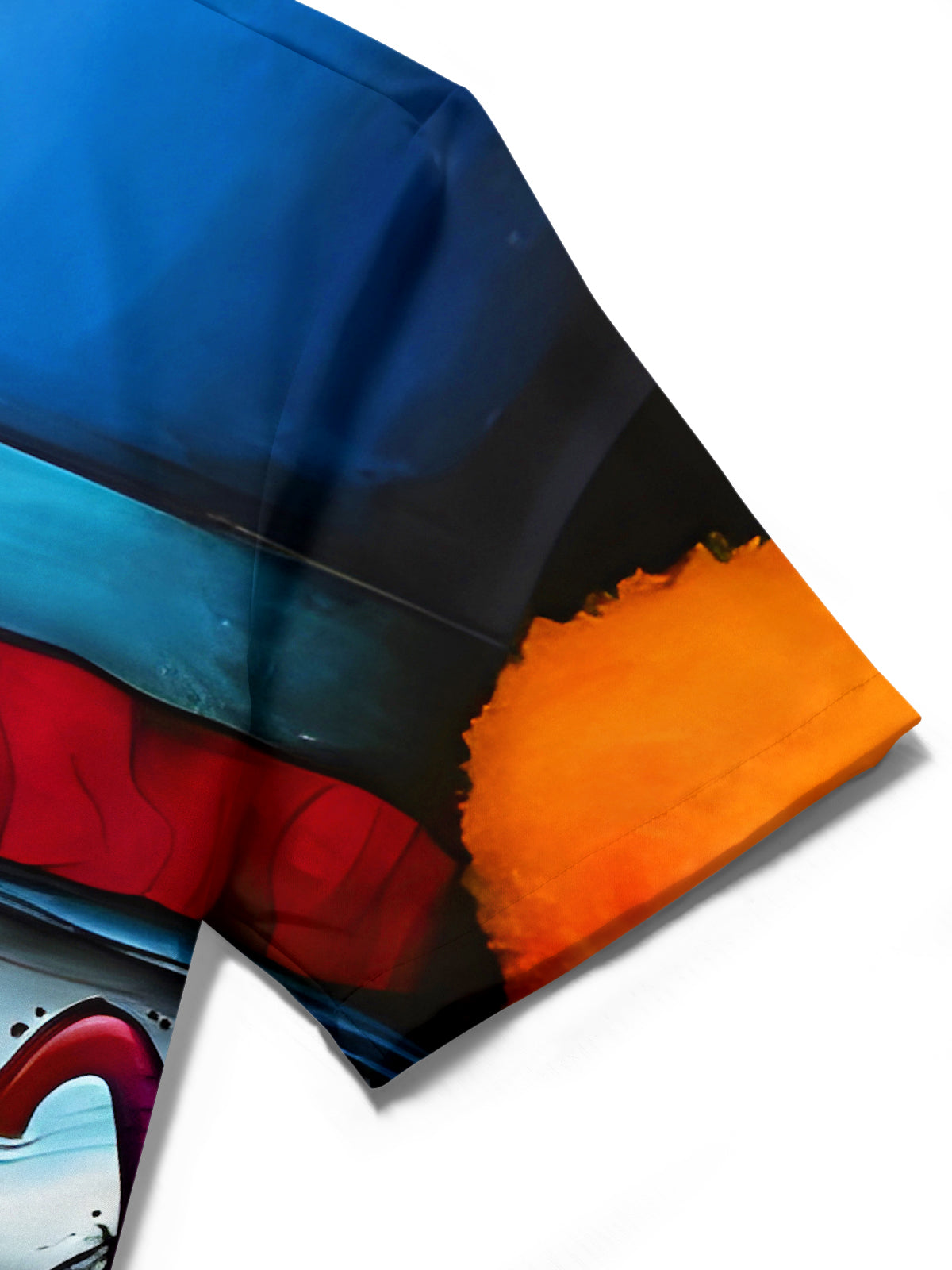 Funny Art Joker Men's Pocket Short Sleeve Shirts