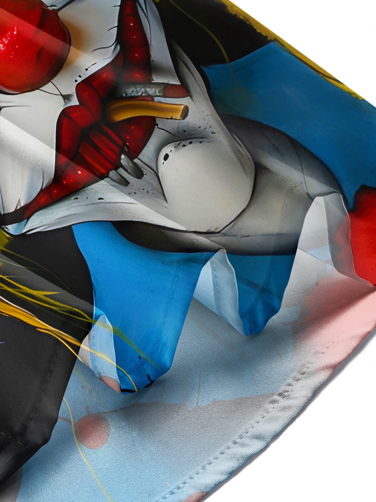 Funny Art Joker Men's Pocket Short Sleeve Shirts