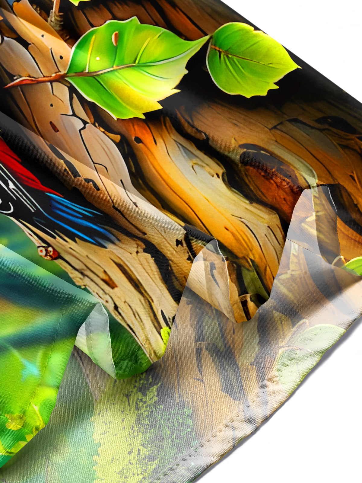 Woodpecker Men's Pocket Short Sleeve Shirts