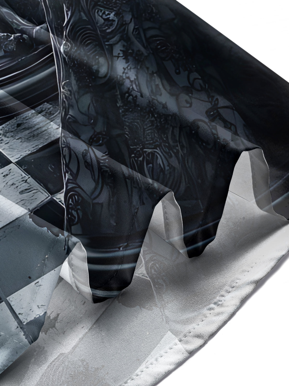 Chess Board Art Print Men's Pocket Short Sleeve Shirts