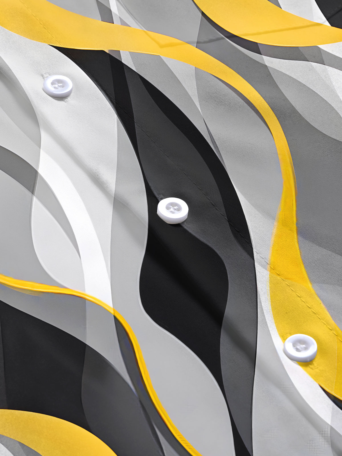 Abstract Men's Pocket Short Sleeve Shirts