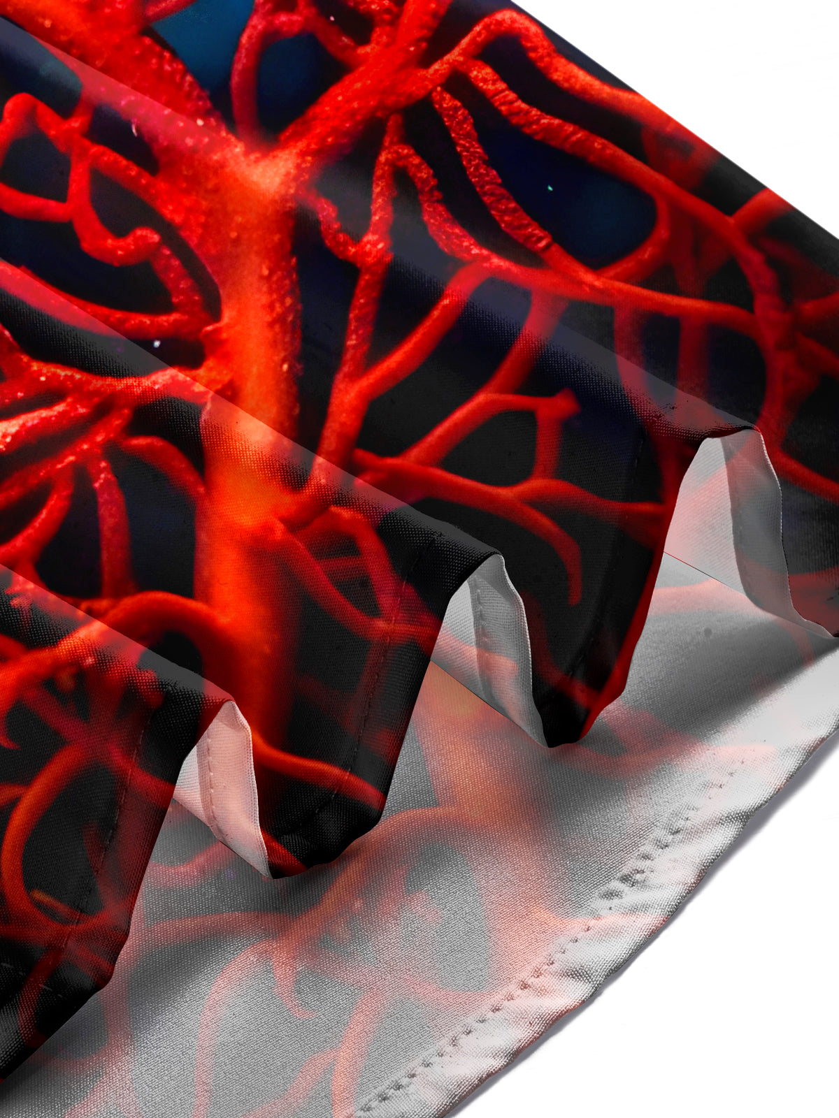 Coral Men's Pocket Long Sleeve Shirts