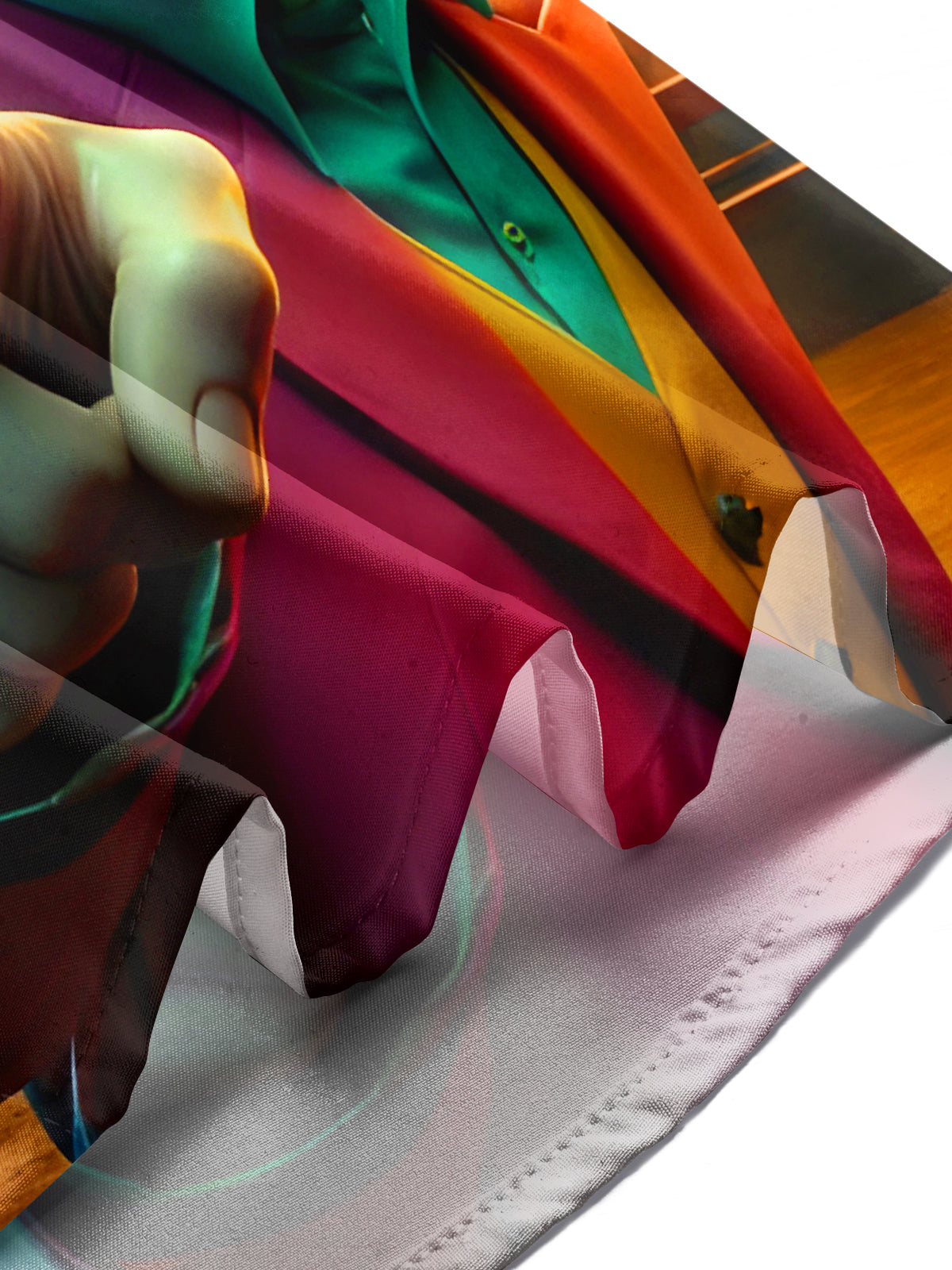 Funny Joker Amusement Park Men's Pocket Short Sleeve Shirts