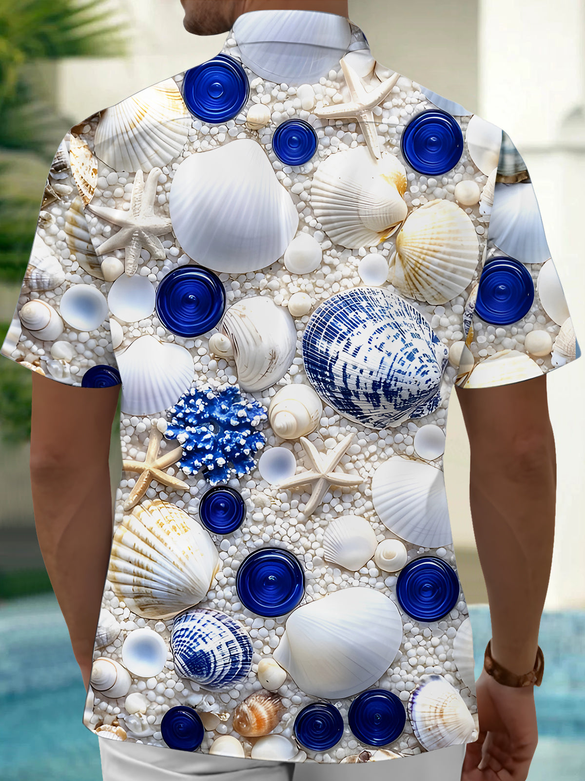 Hawaiian Men's Pocket Short Sleeve Shirts