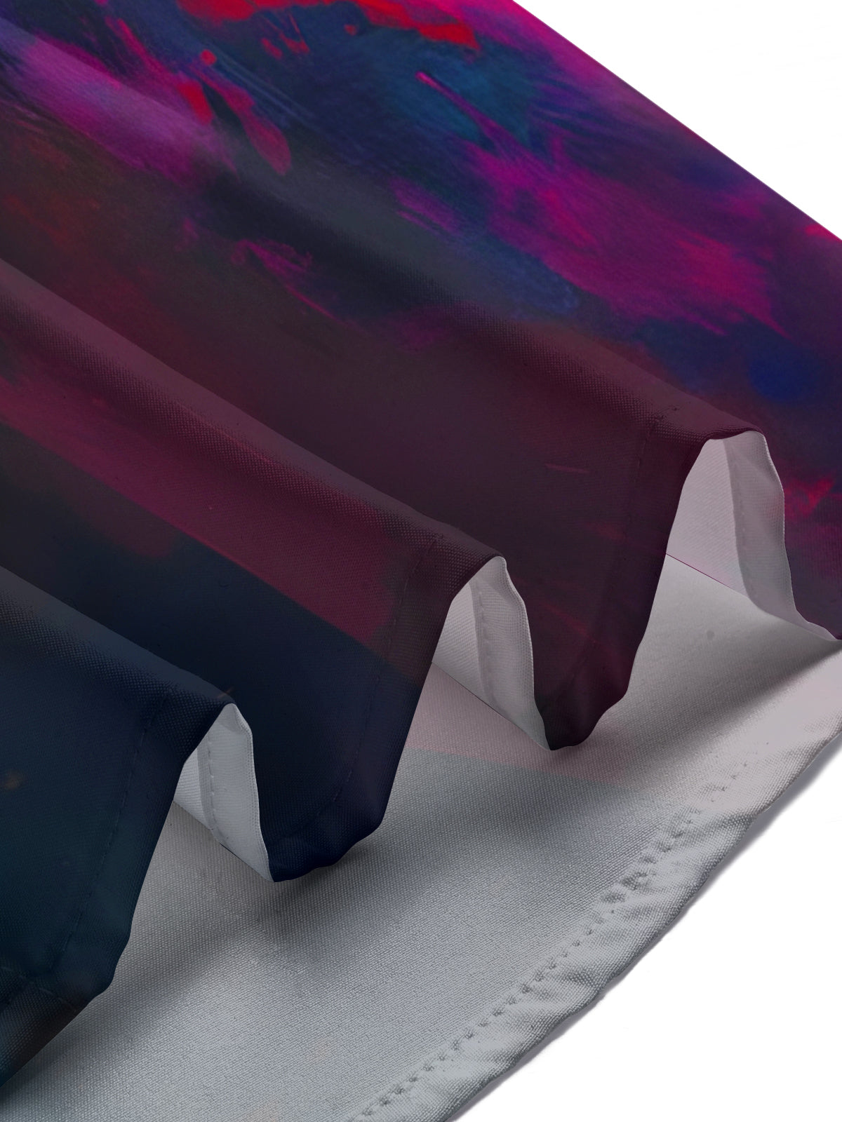 Tie Dye Gradient Jesus Cross Men's Pocket Short Sleeve Shirts