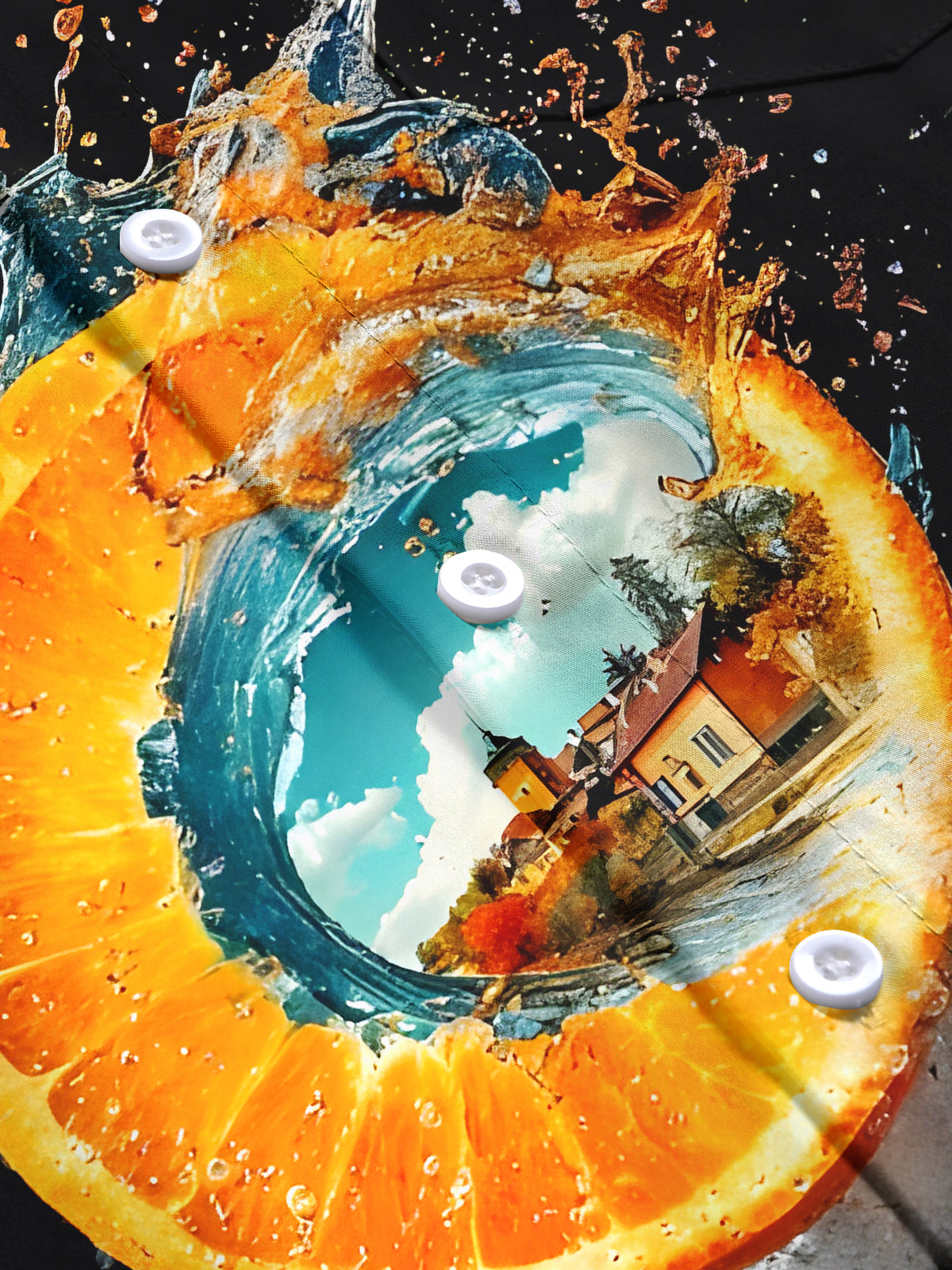 Hawaiian Men's Pocket Short Sleeve Shirts