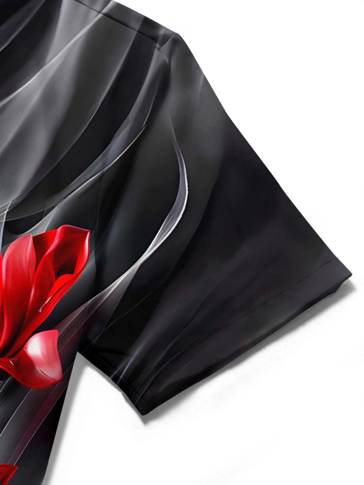 Floral Men's Pocket Short Sleeve Shirts