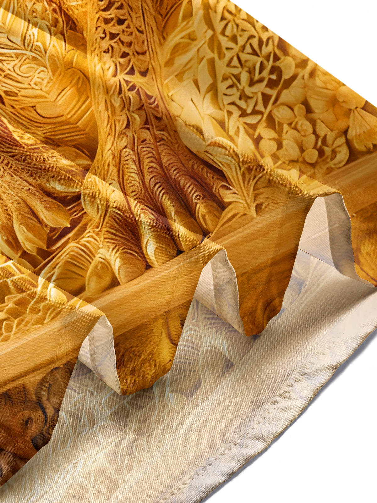 Golden Dragon Tiger Relief Men's Pocket Short Sleeve Shirts