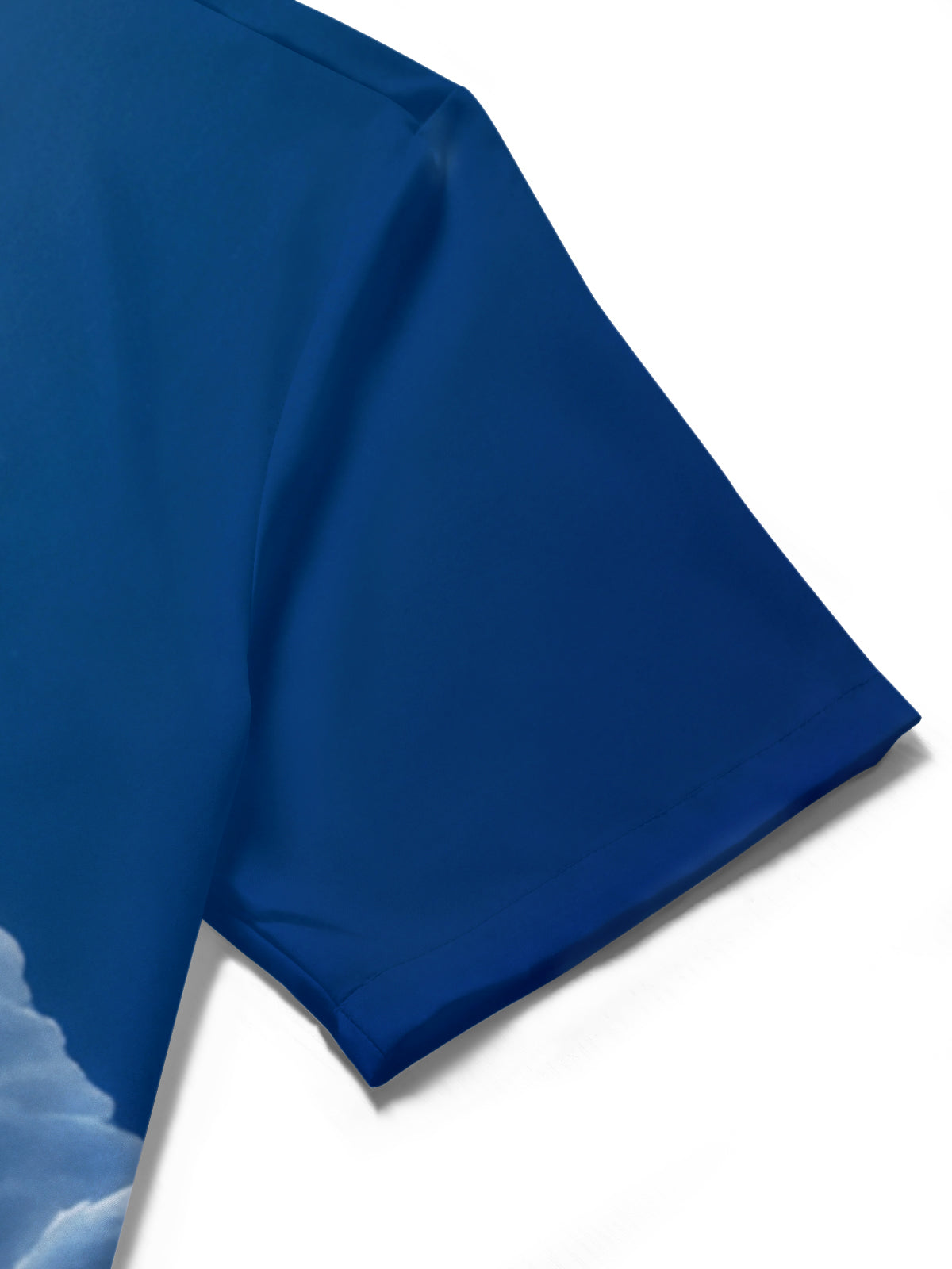 Jesus Cloud Flower Art Print Men's Pocket Short Sleeve Shirts