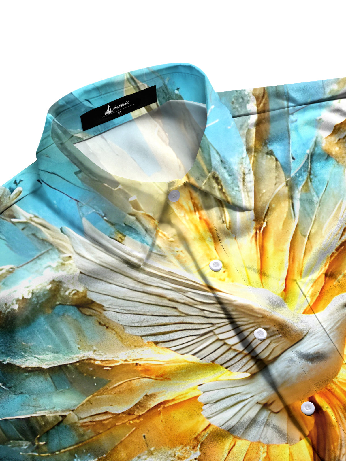 Jesus White Dove Men's Pocket Short Sleeve Shirts