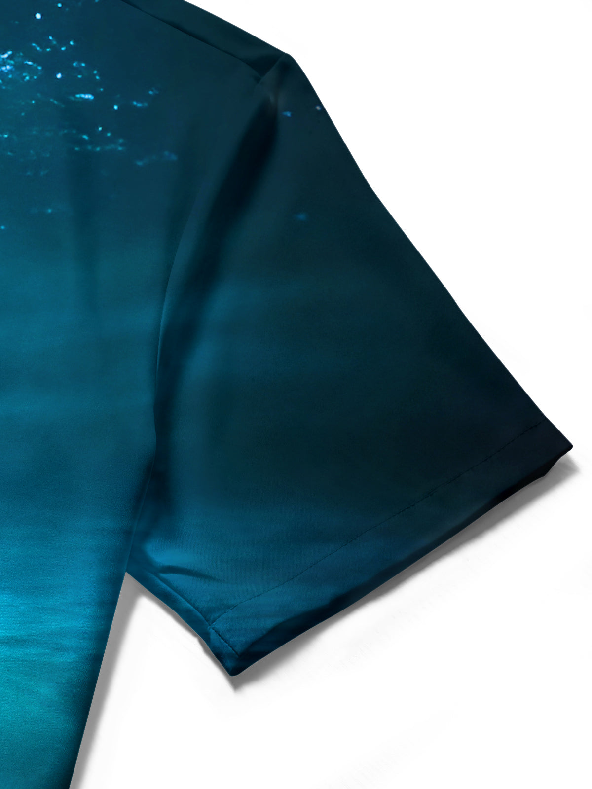 Funny Sharks Playing Poker Men's Pocket Short Sleeve Shirts