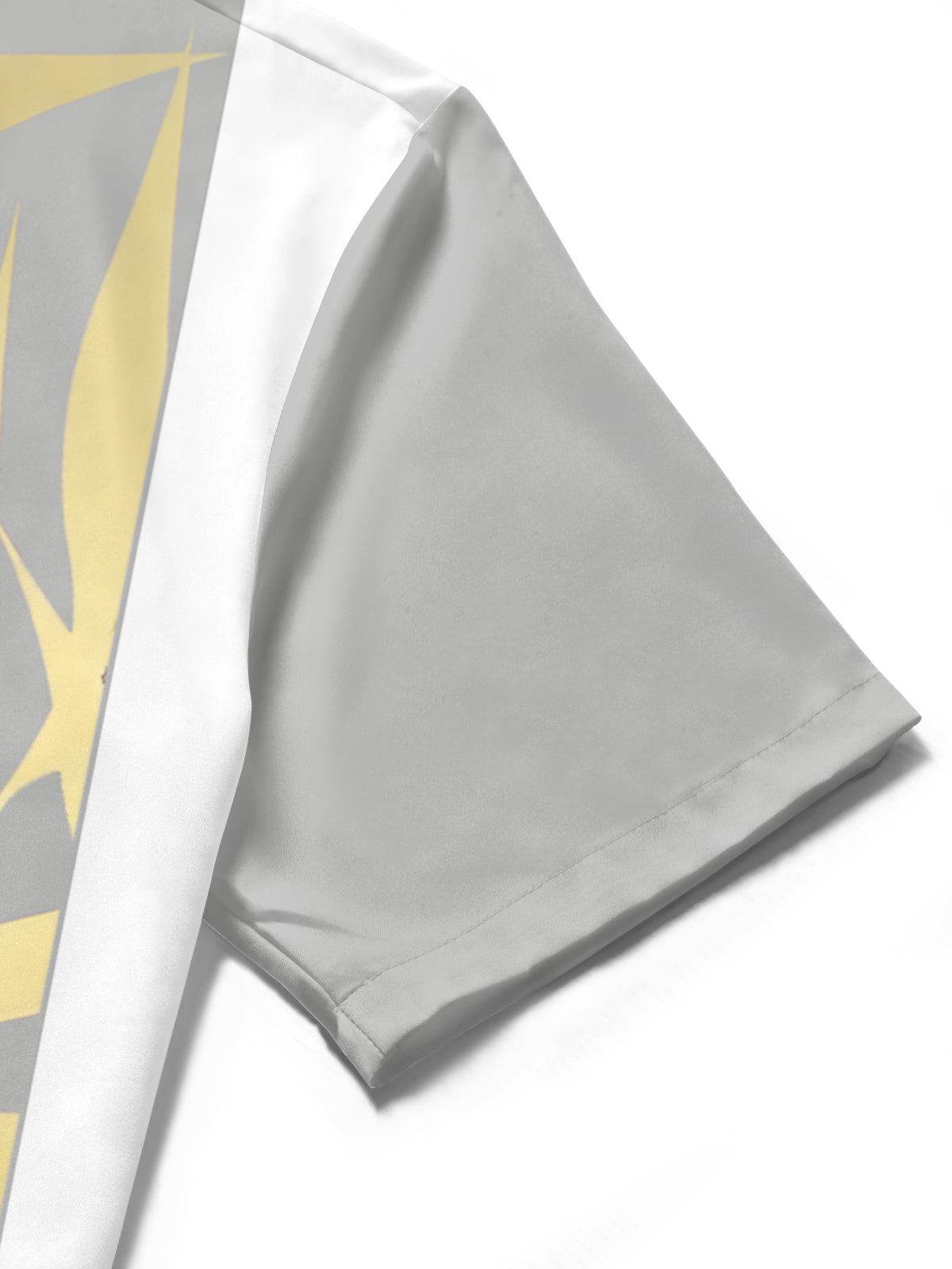 Bamboo Leaf Men's Pocket Short Sleeve Shirts