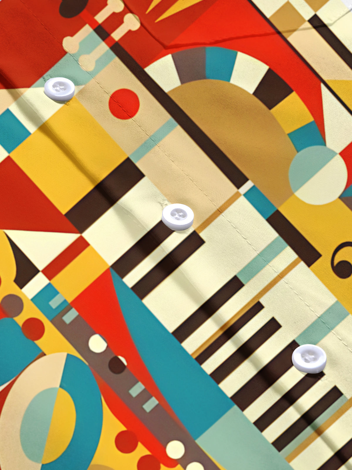 Music Men's Pocket Short Sleeve Shirts