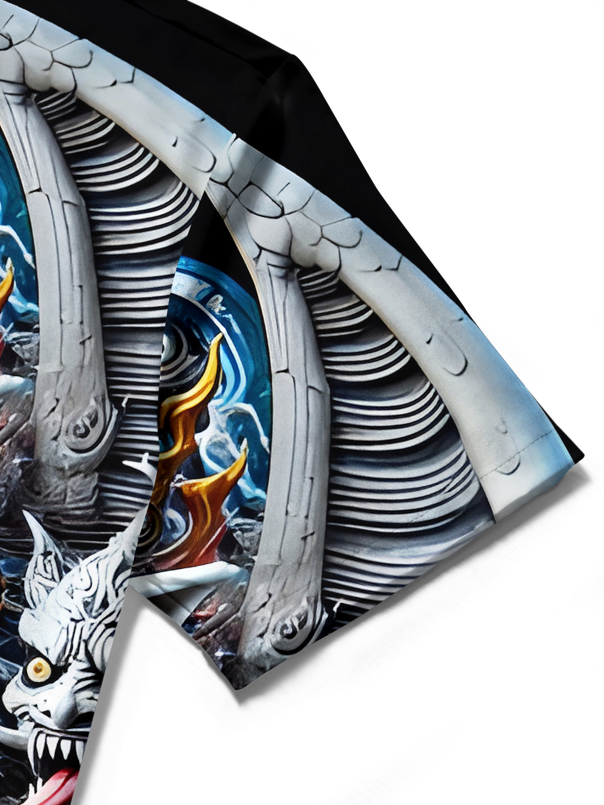 Dark Men's Pocket Short Sleeve Shirts