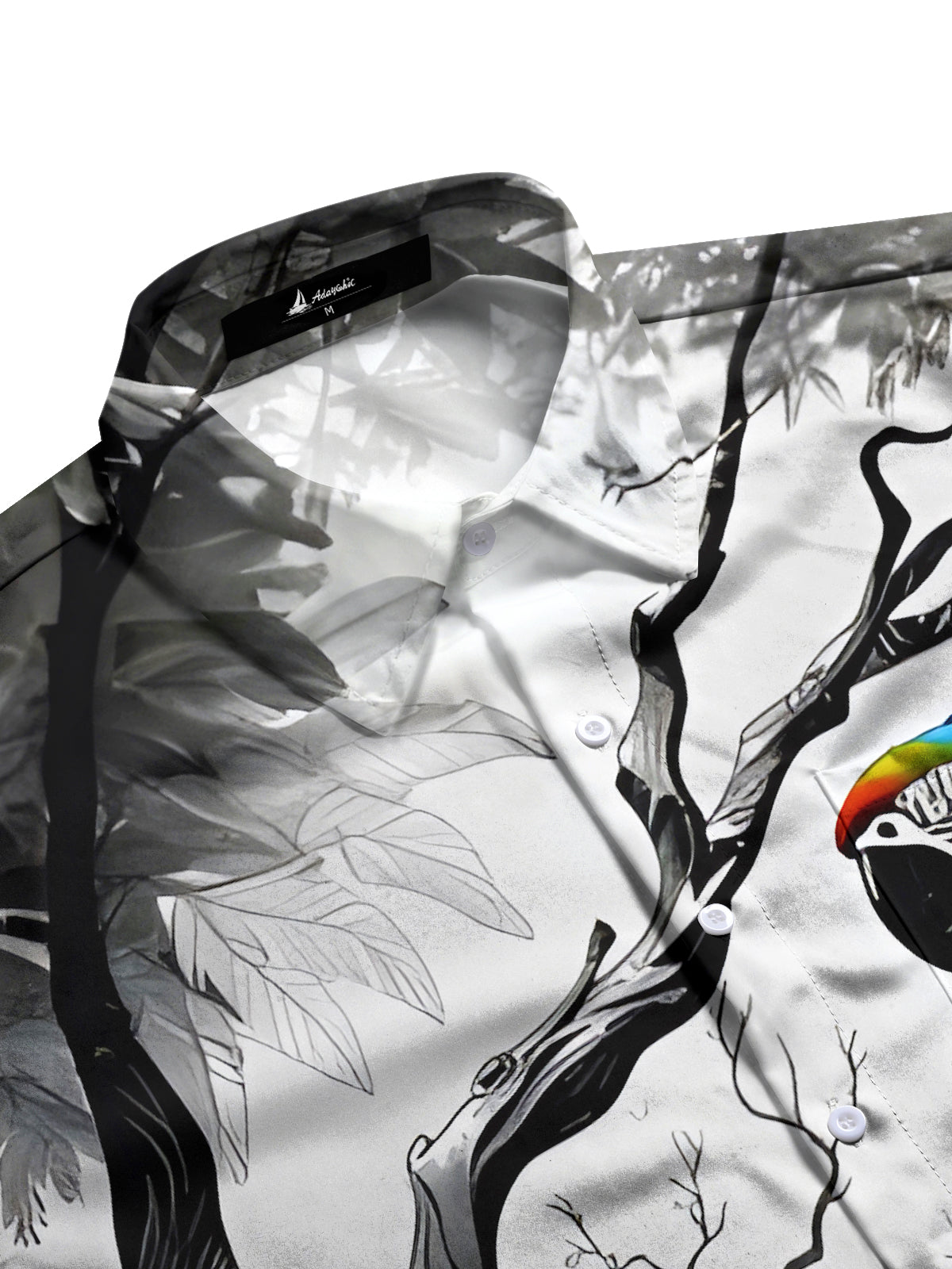 Parrot Men's Pocket Short Sleeve Shirts