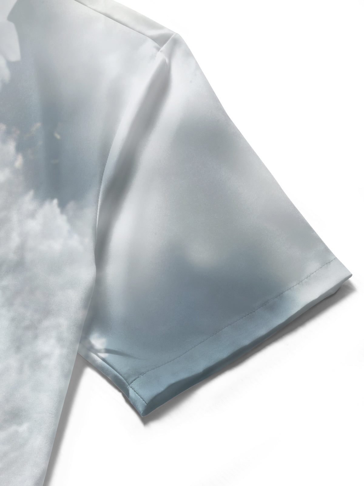 Eagle Print Men's Pocket Short Sleeve Shirts