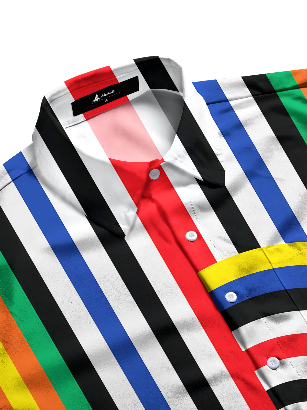 Geometry Men's Pocket Short Sleeve Shirts