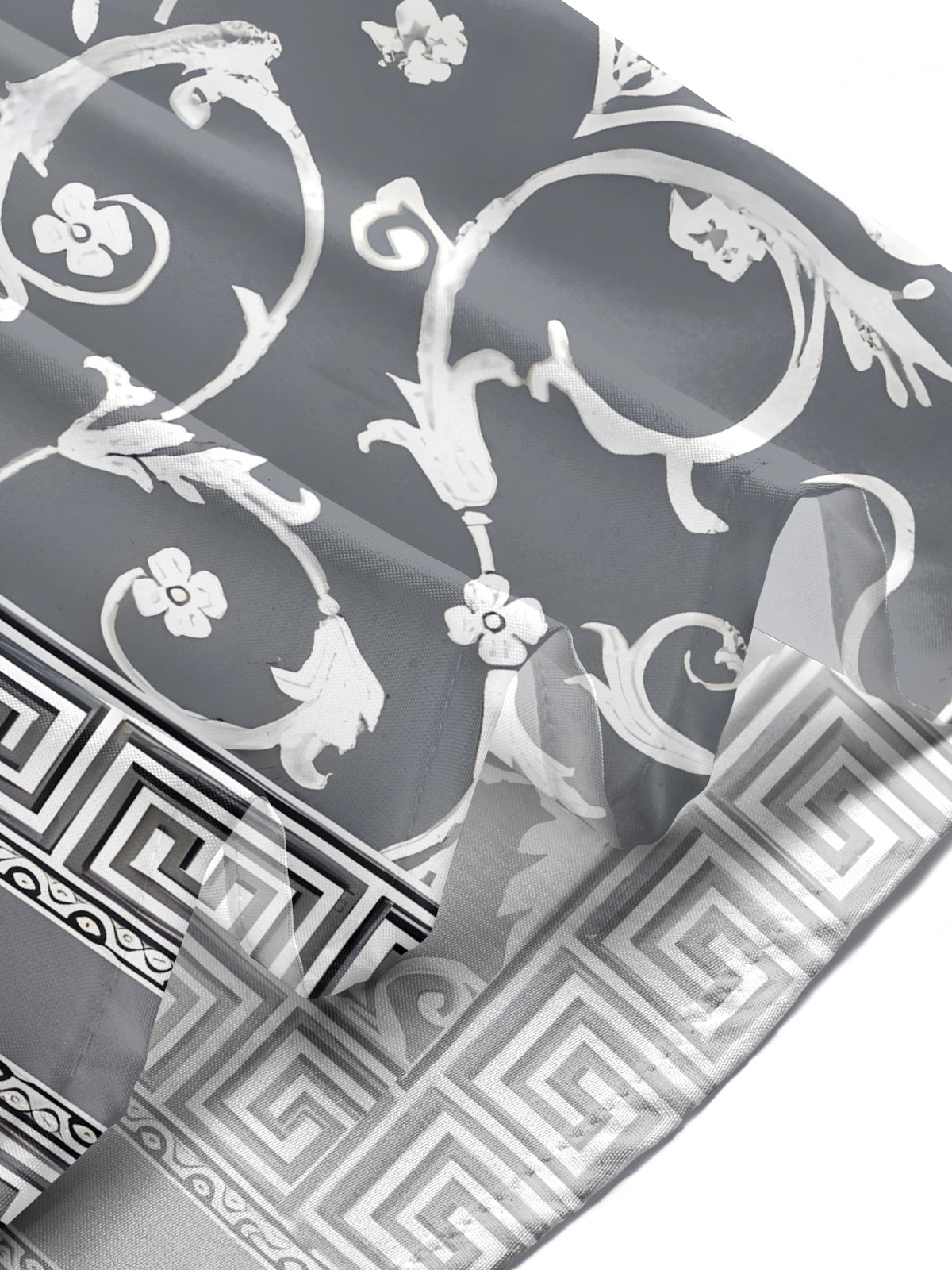 Geometry Floral Men's Pocket Short Sleeve Shirts