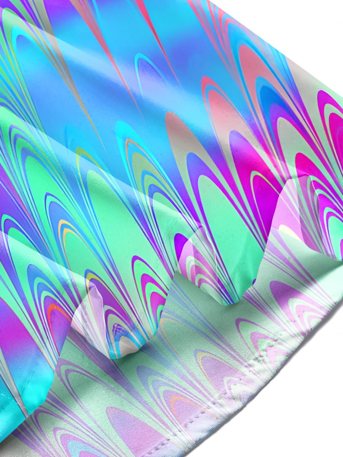 Tie Dye Men's Pocket Short Sleeve Shirts