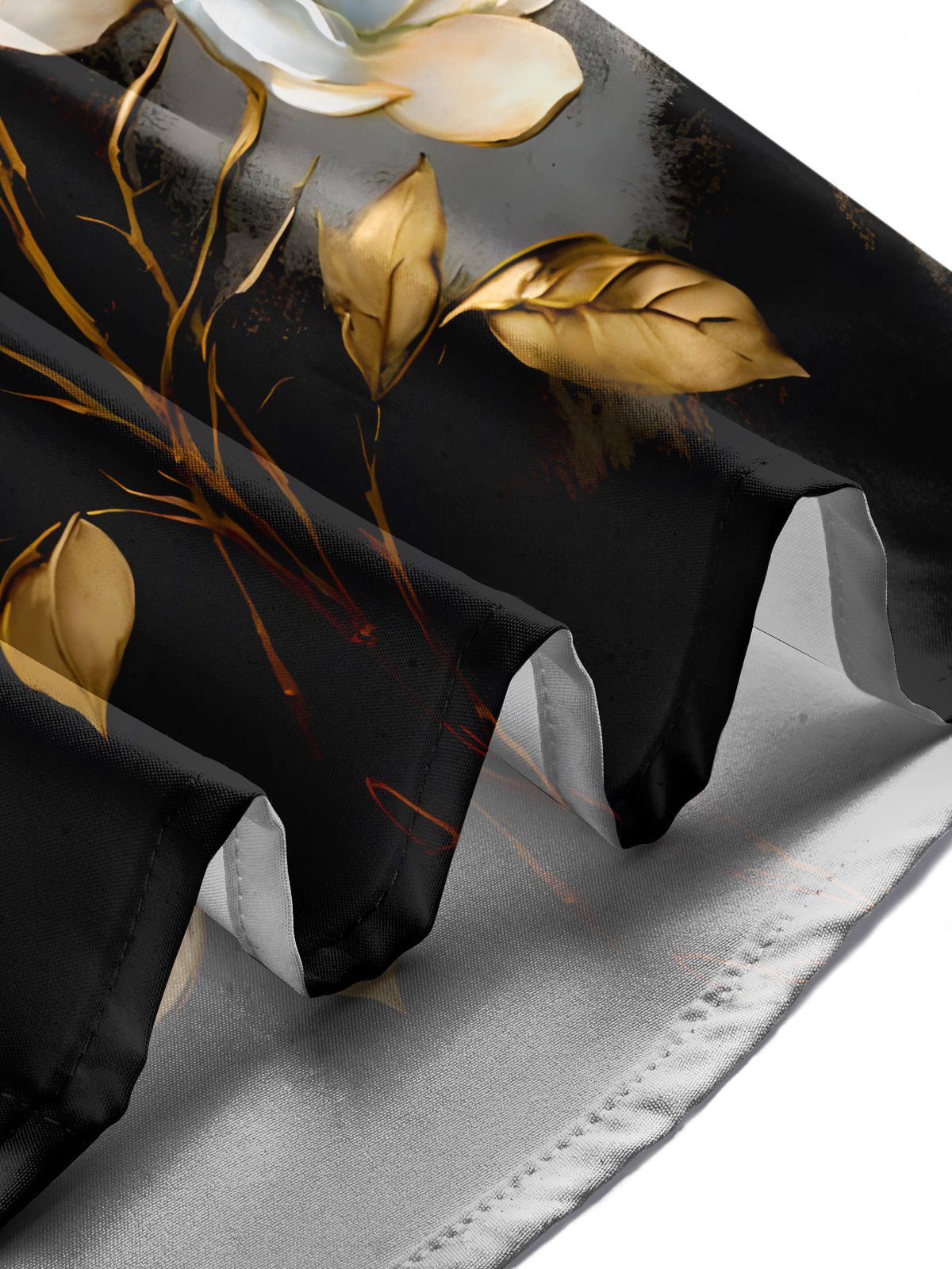 Floral Men's Pocket Short Sleeve Shirts