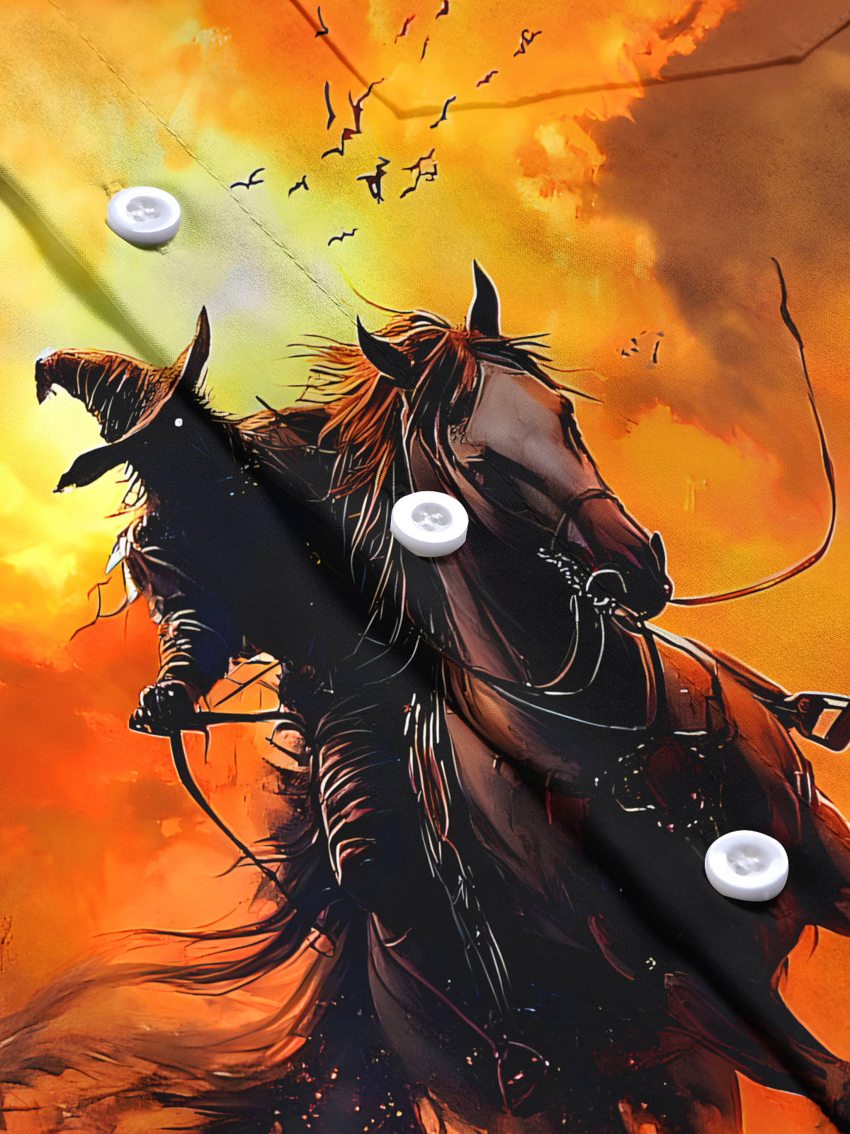 Halloween Day Men's Pocket Short Sleeve Shirts