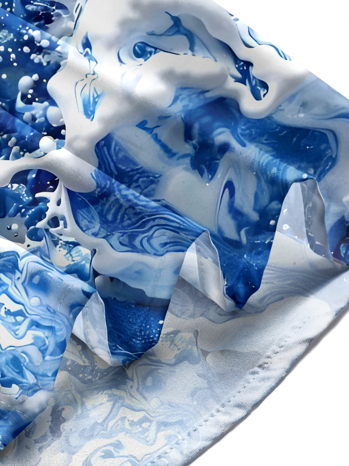 Tie Dye Men's Pocket Short Sleeve Shirts