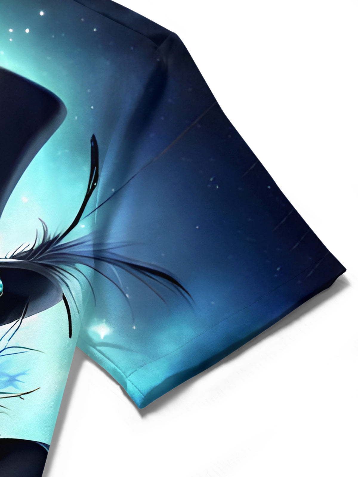 Halloween Day Hat Clock Men's Pocket Short Sleeve Shirts