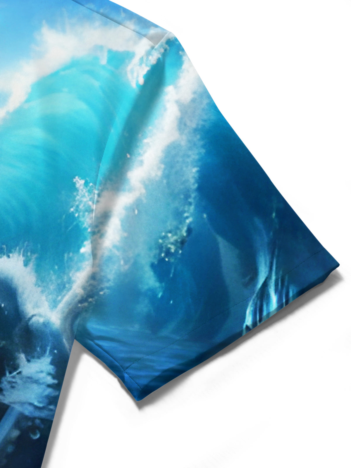 Octopus Giant Ocean Boat Men's Pocket Short Sleeve Shirts