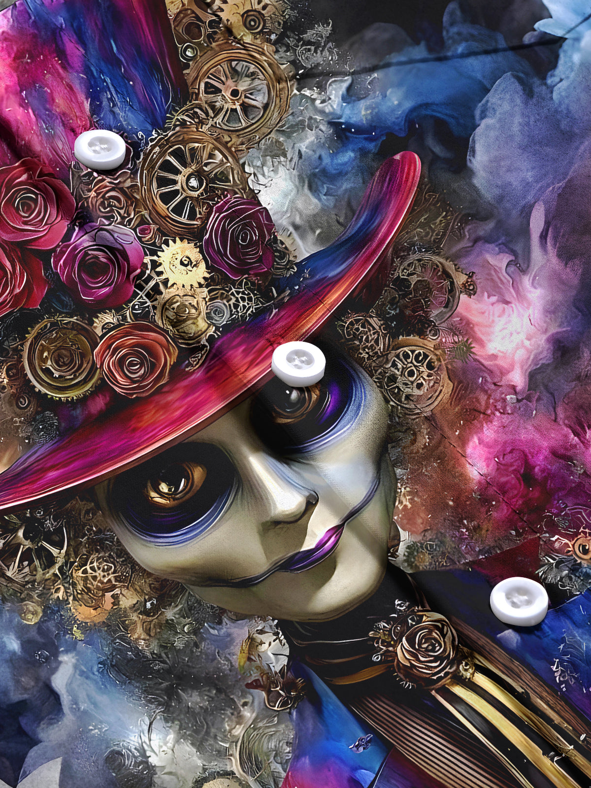 Skull Men's Pocket Short Sleeve Shirts