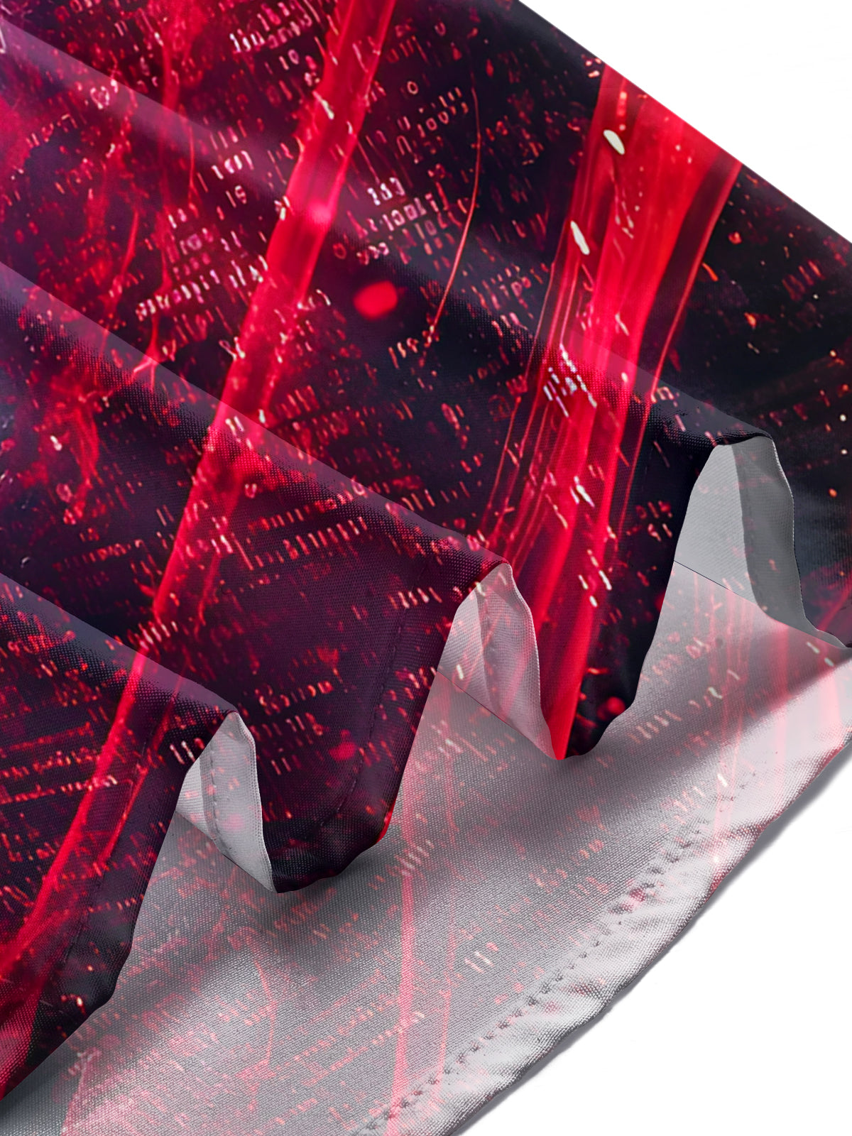 Santa Claus Print Men's Pocket Short Sleeve Shirts