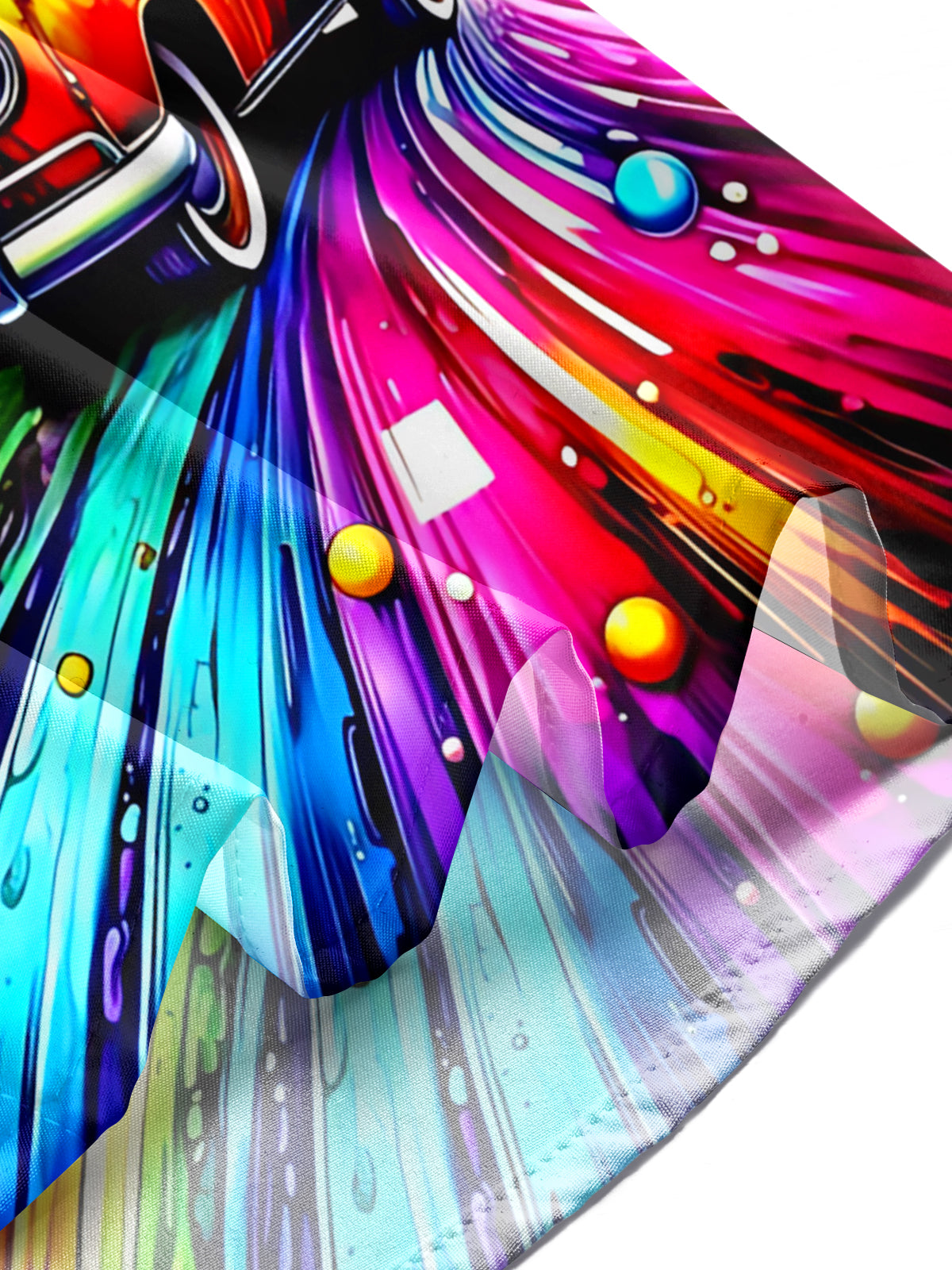 Car Art Print Men's Pocket Long Sleeve Shirts