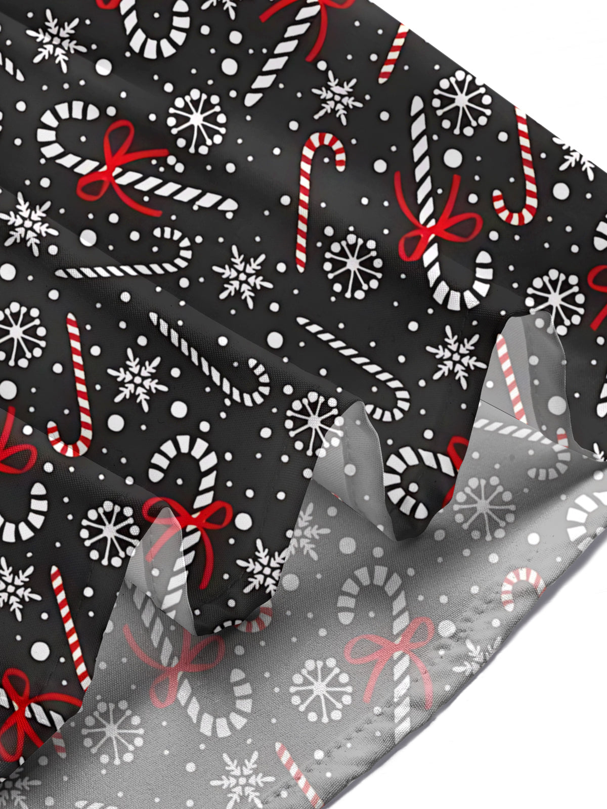 Christmas Print Men's Pocket Long Sleeve Shirts