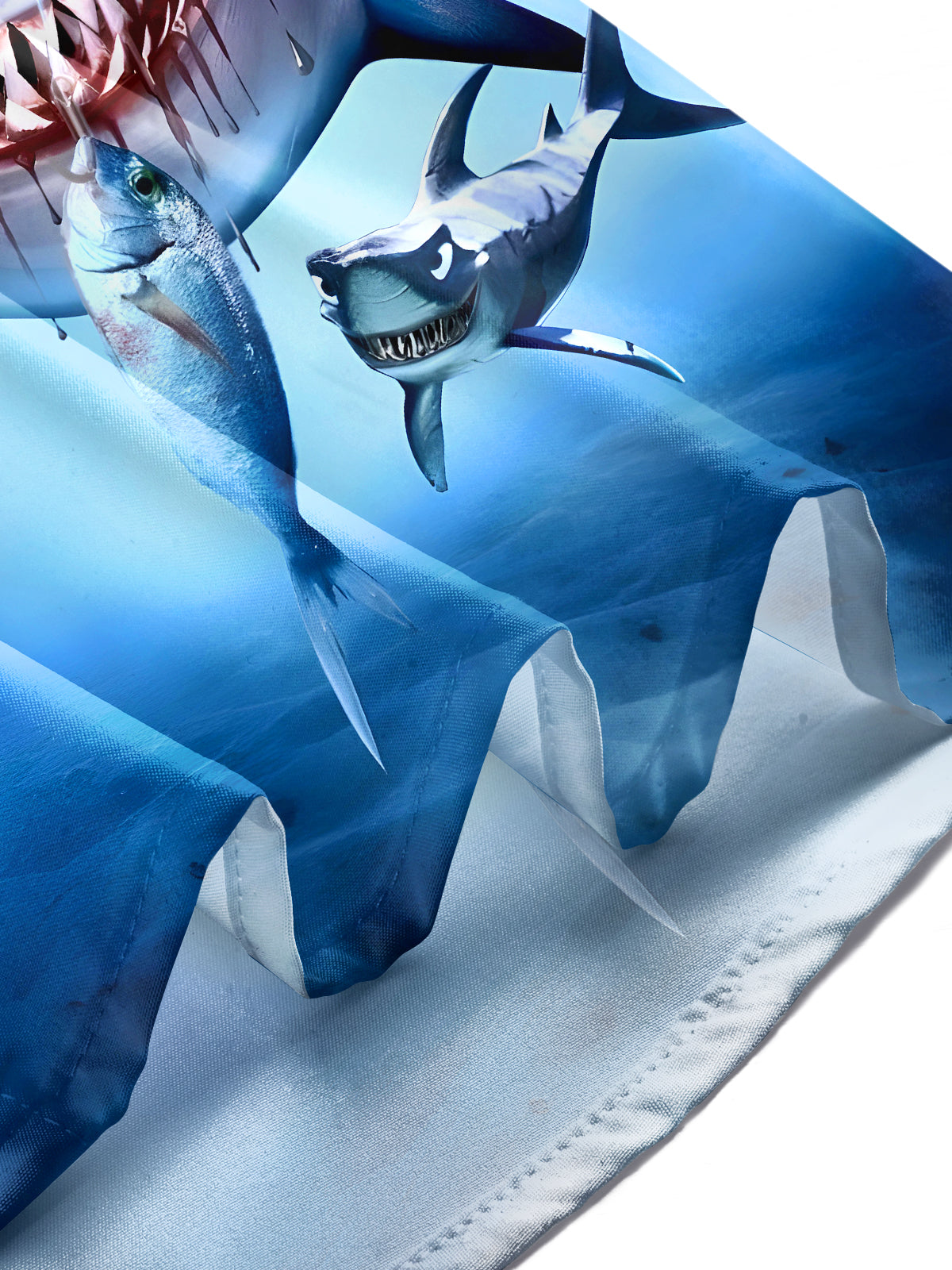 Shark Men's Pocket Short Sleeve Shirts