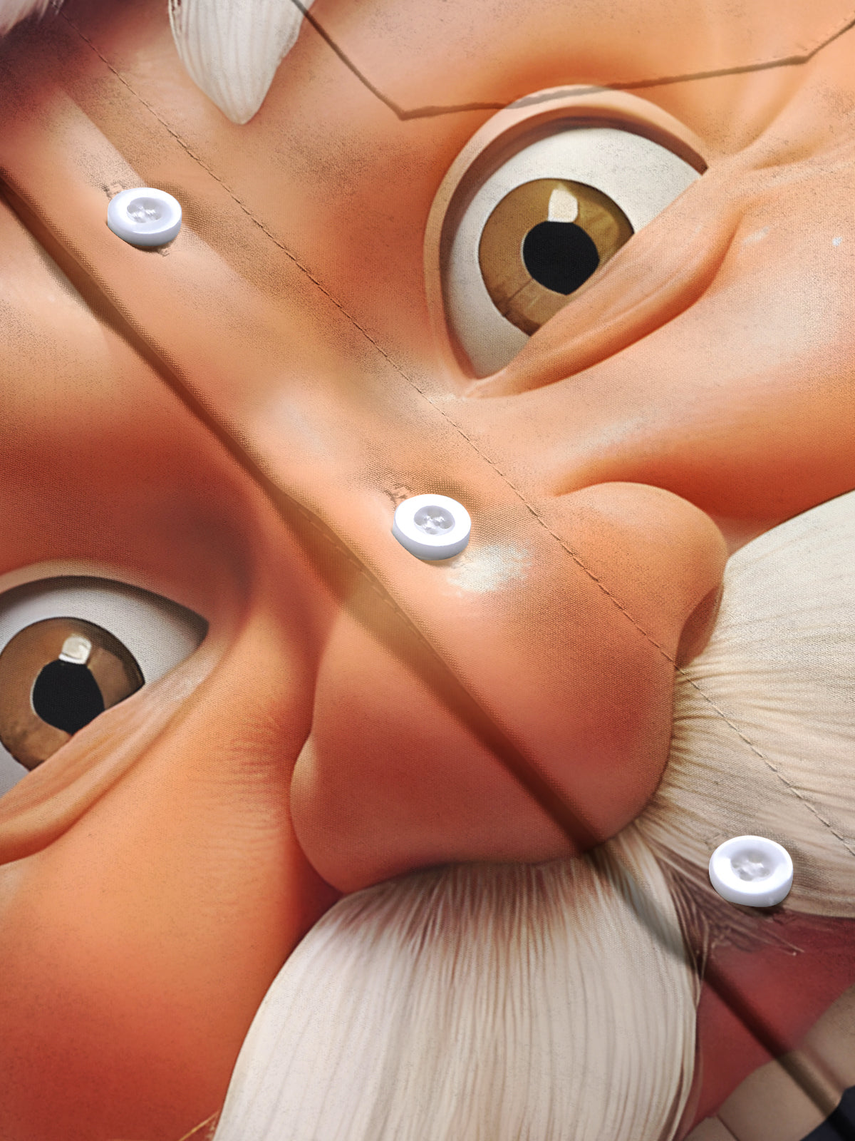 Christmas Santa Claus Men's Pocket Short Sleeve Shirts