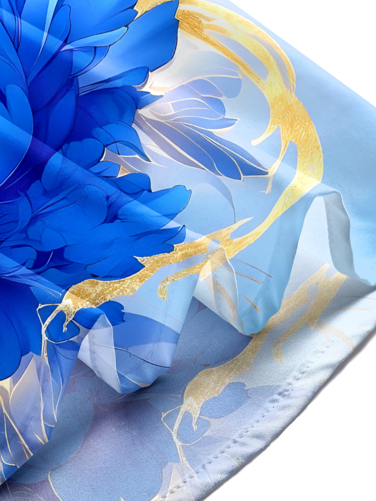 Floral Men's Pocket Long Sleeve Shirts