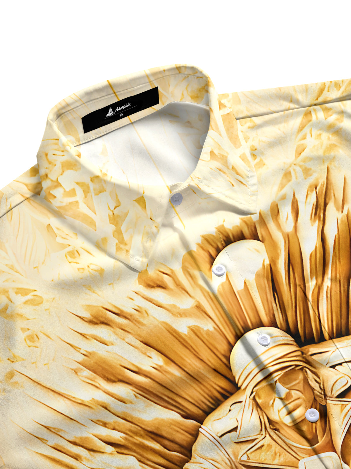 Art Engraved Motorcycle Men's Pocket Short Sleeve Shirts