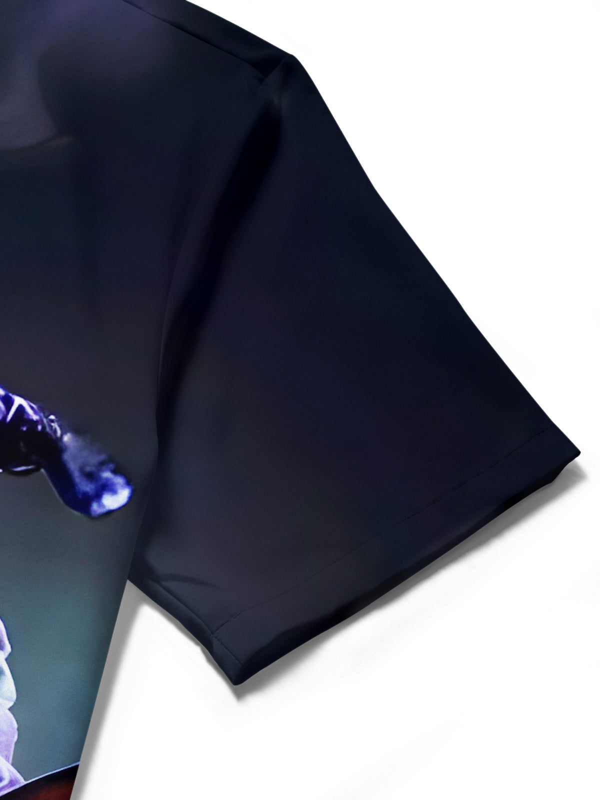 Dark Magic Witch Cat Halloween Men's Pocket Short Sleeve Shirts