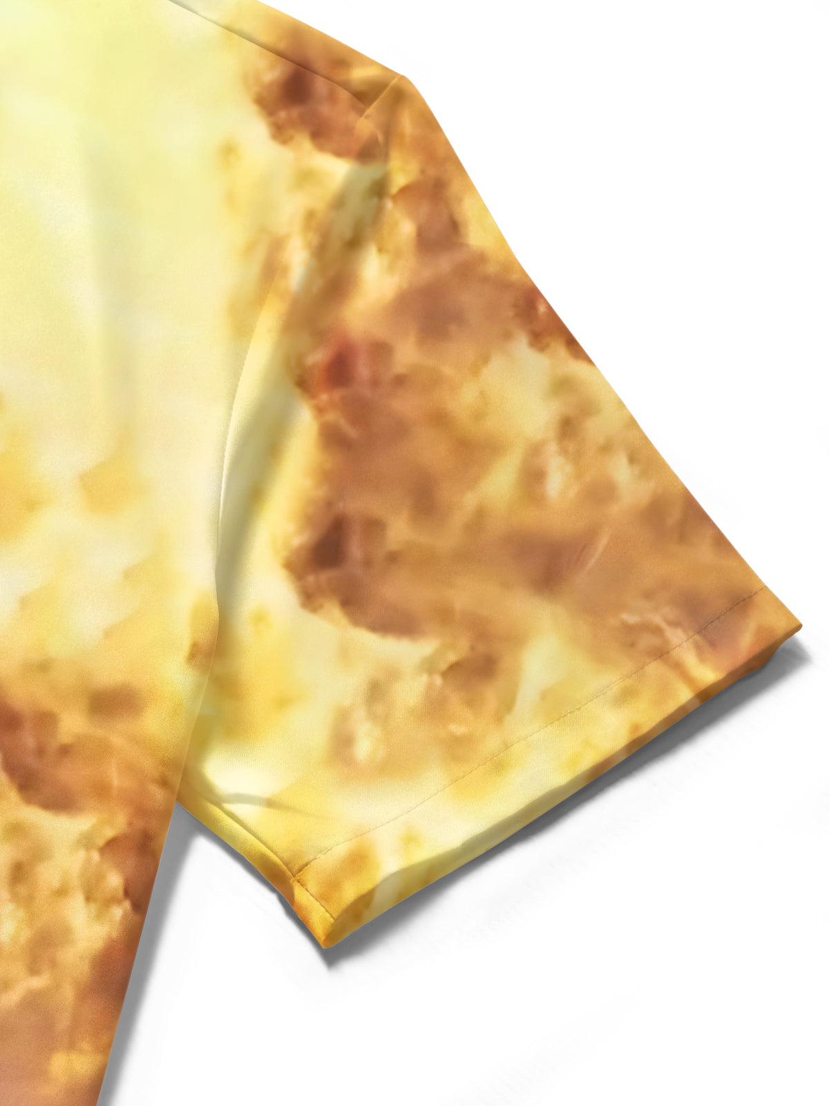 Flame Penguin Sushi Print Men's Pocket Short Sleeve Shirts