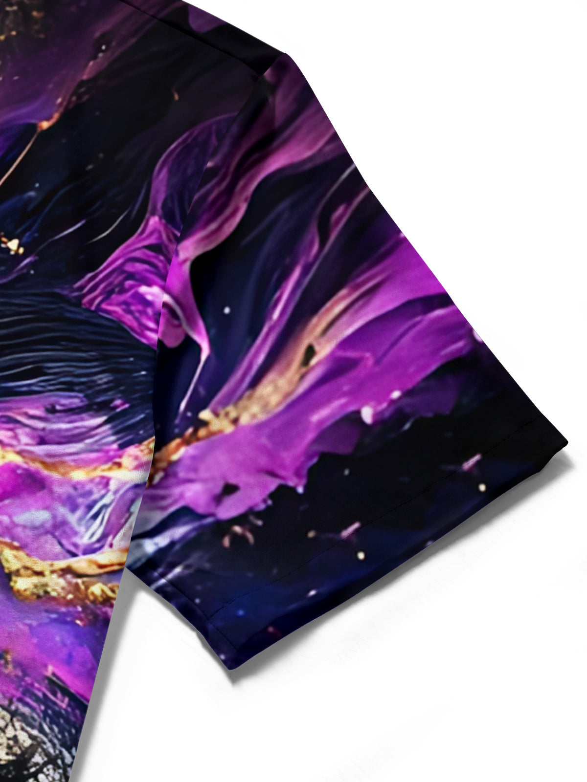 Eye Print Men's Pocket Short Sleeve Shirts