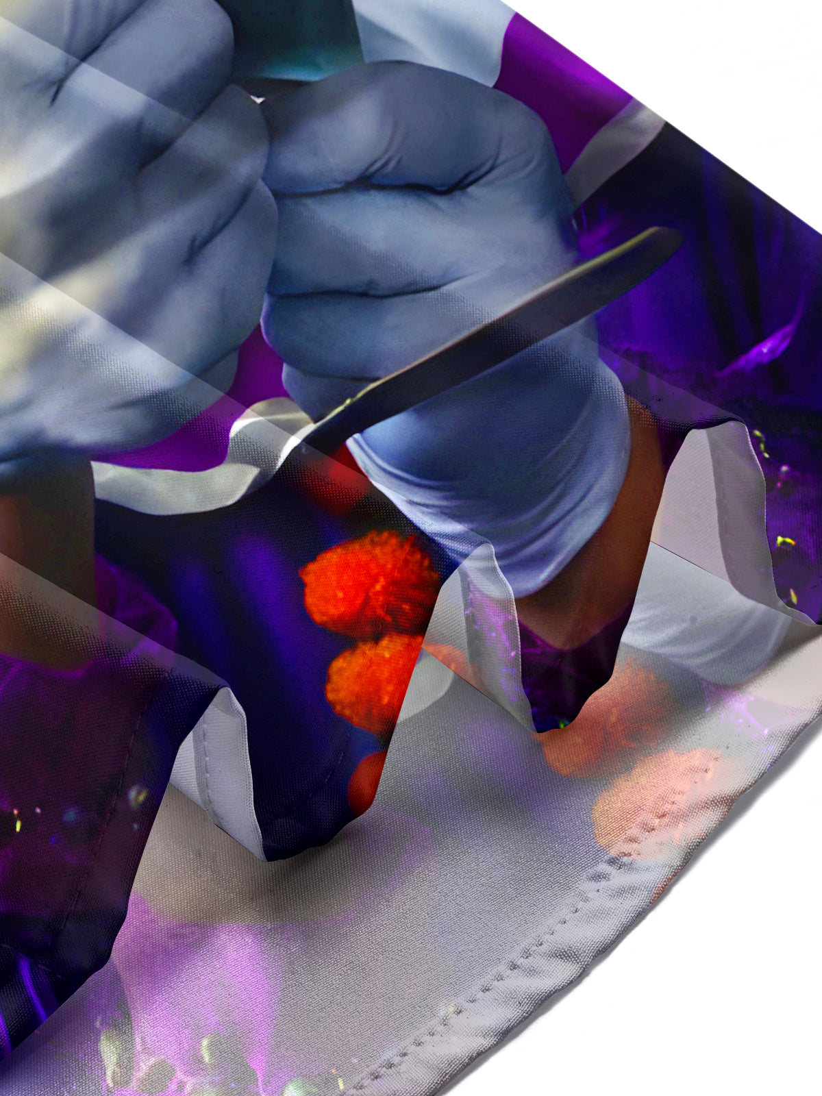 Funny Joker Halloween Men's Pocket Short Sleeve Shirts