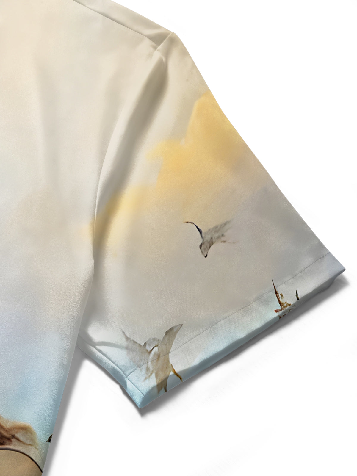 Religious Jesus Puppy Interactive Men's Pocket Short Sleeve Shirts