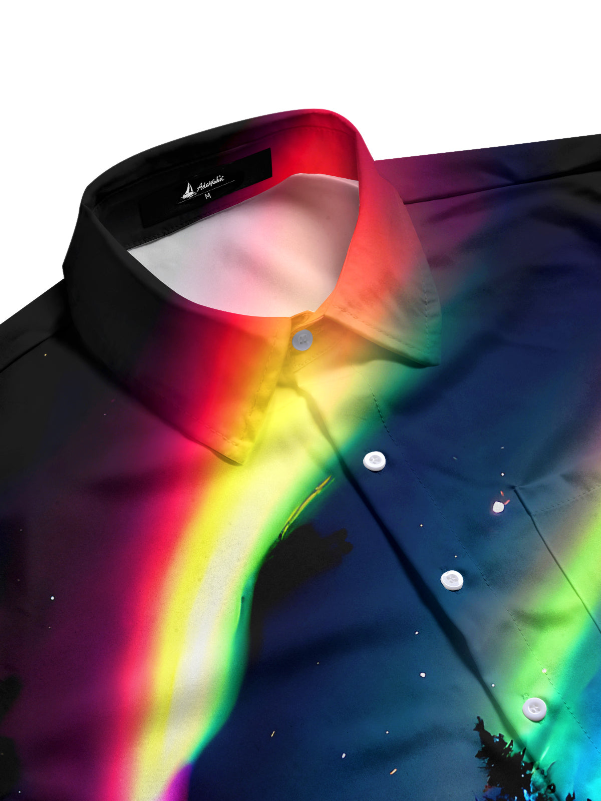 Forest Lake Aurora Men's Pocket Long Sleeve Shirts