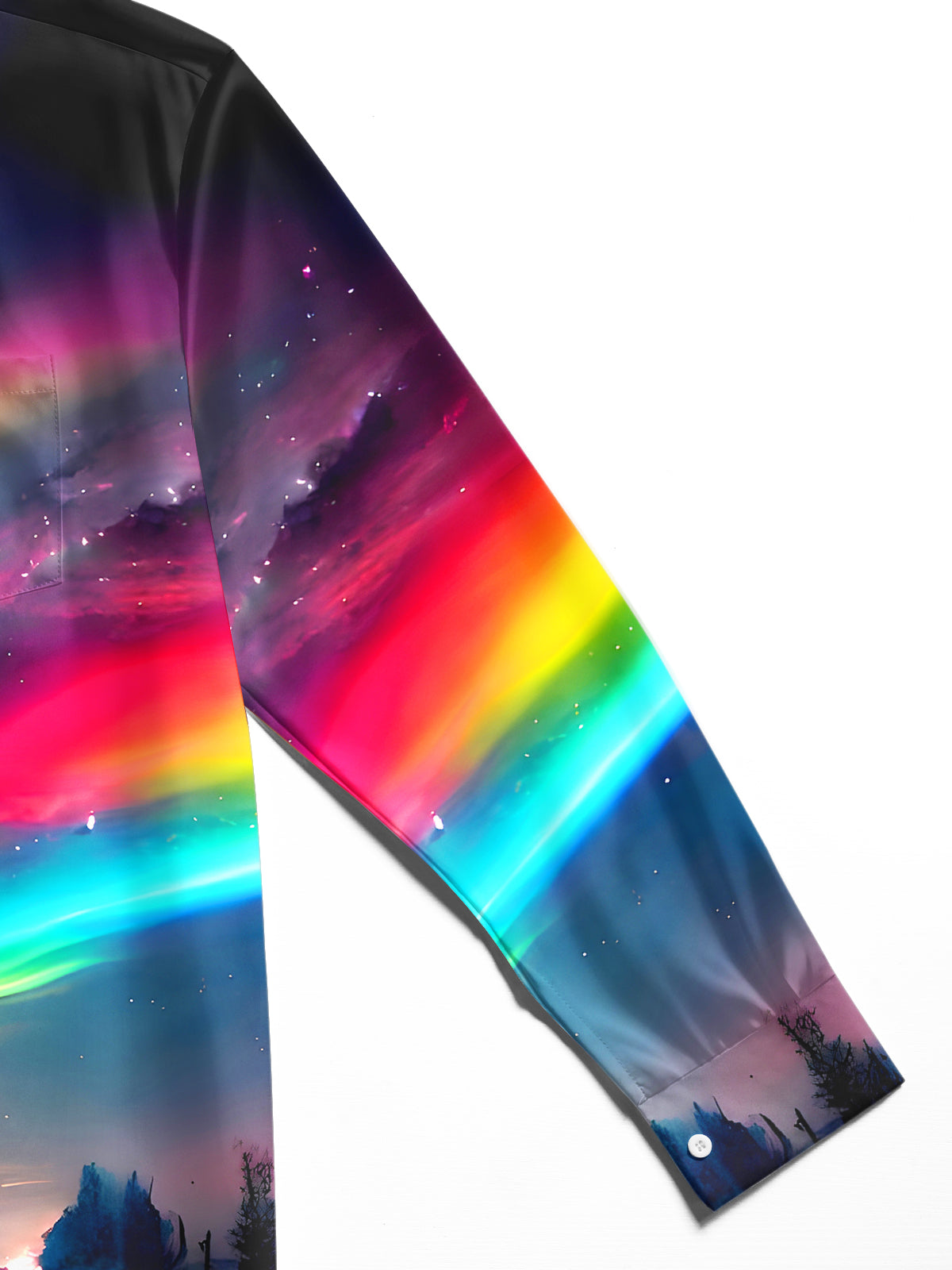 Forest Lake Aurora Men's Pocket Long Sleeve Shirts