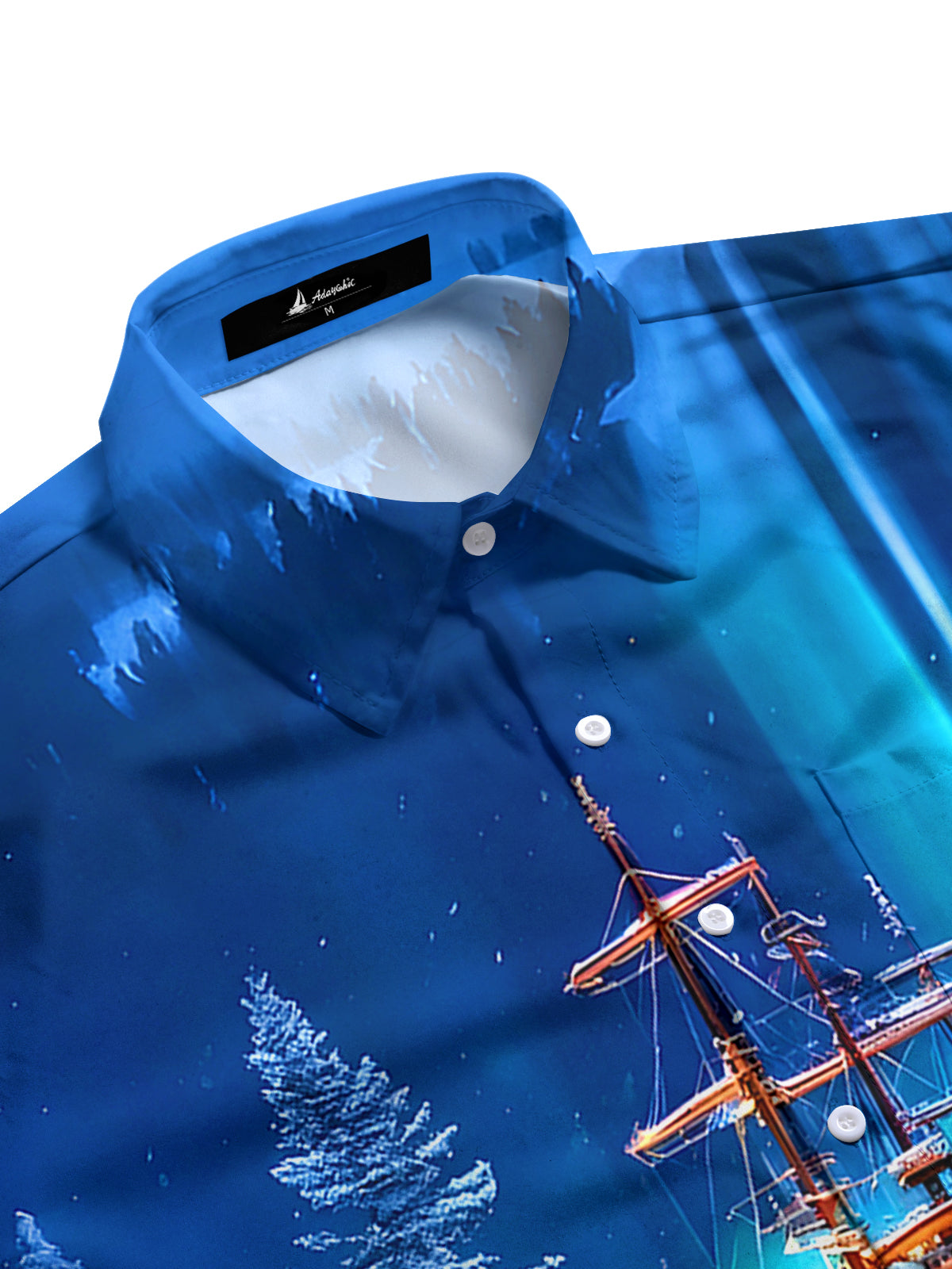 Boat Men's Pocket Long Sleeve Shirts