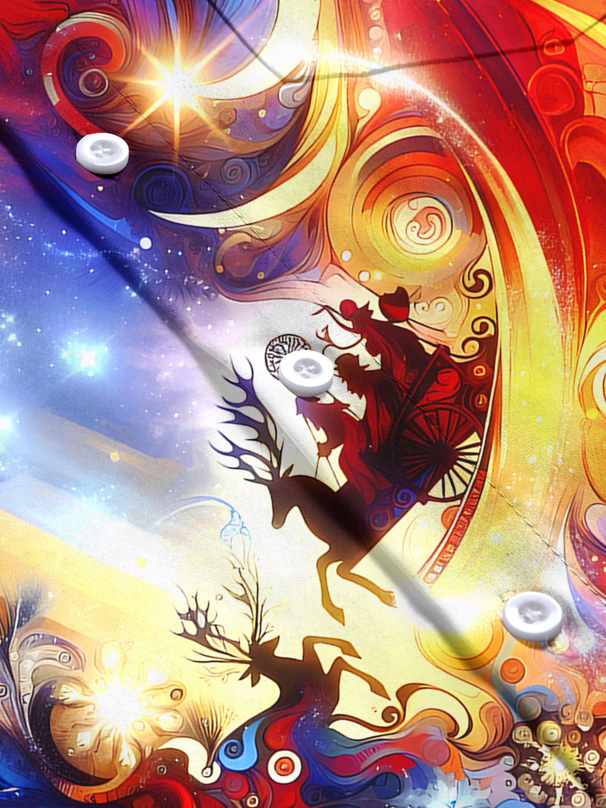 Christmas Men's Pocket Long Sleeve Shirts