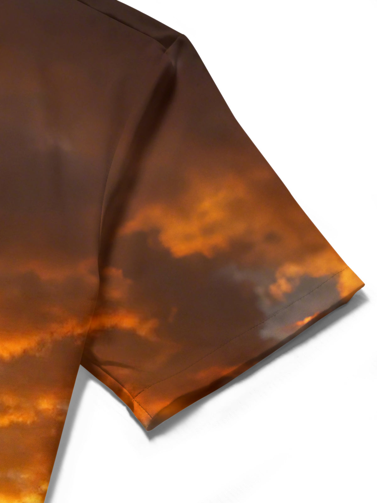 Tiger Print Men's Pocket Short Sleeve Shirts