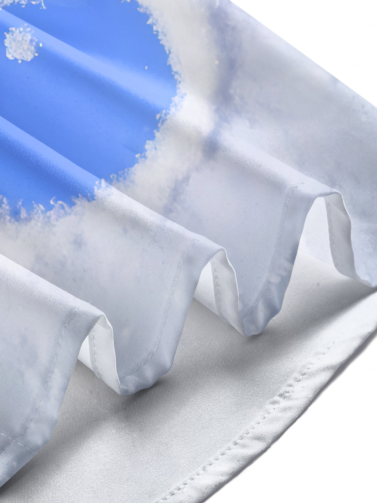 Snowman Print Men's Pocket Short Sleeve Shirts